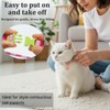 Soft Elastic Cat Collar Cute Breakaway Kitten Collar with Love