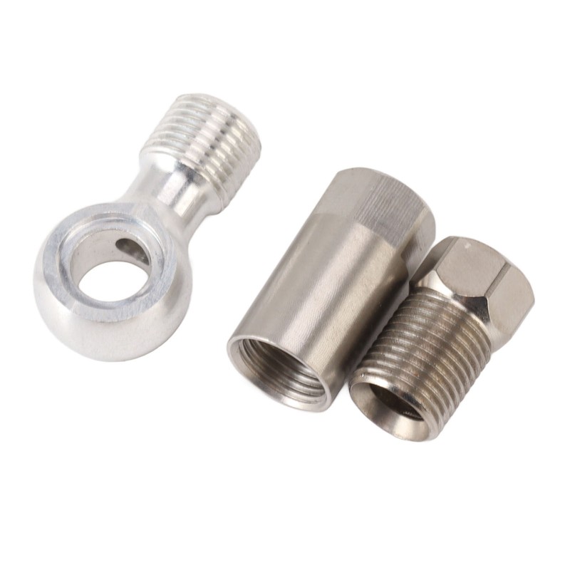 Bike Brake Hose Connector Reusable Olive Connecting Insert Hydraulic Connector