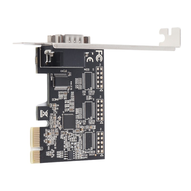 PCI E to RS232 Serial Adapter Card High Speed Transmission