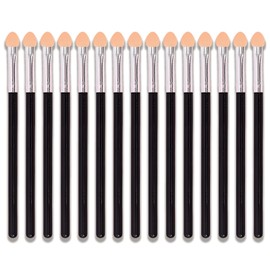 15 Pcs Makeup Brushes Set for Women Professional, Sponge Eyeshadow Brush Sets Applicator Double Sided Reusable