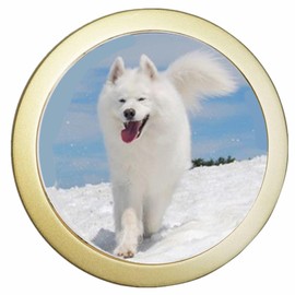 kfeity Round Photo Frame Stylish Circle Wooden Wall Hanging Picture Frames for Home Office Wall Decor (Gold, 10inch)