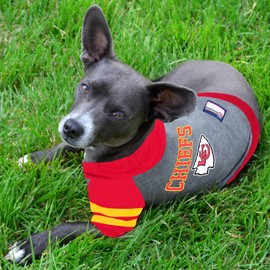 Pets First Kansas City Chiefs Hoodie T-Shirt, Large