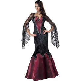 InCharacter Costumes Women's Piercing Beauty, Black/Red, Small