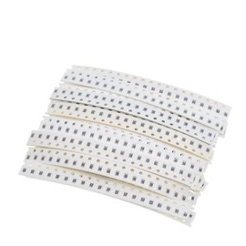 660 Pieces 0805 SMD Resistance Kit 33 Values 20 Pieces Each 1 Ohm - 1M Ohm Chip Ceramic Capacitor Electronic DIY Kit