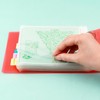 111PCS/Sets 6"x6" Cookie Stencil Storage Binder, Die Cuts and Stamps