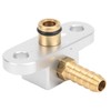 Fuel Rail Adapter Fuel Pressure Regulator Fitting Replacement Fit for