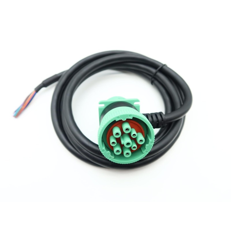 WISDOMHOOD SAE J1939 - Cable de coleta de 9 pines
