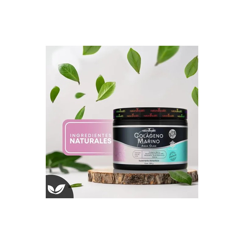 Natural Health Colageno Marino 300 G En Polvo Sfn