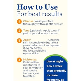 Retinol Gel 0.1 Vitamin A Repairs Fine Lines & Wrinkles, Scar Treatment, Age and Sun Spots, Anti-Aging Formula , 20 Grams