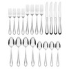 Hampton Forge 895329 Alesey Mirror 20 Piece Everyday Flatware Set,