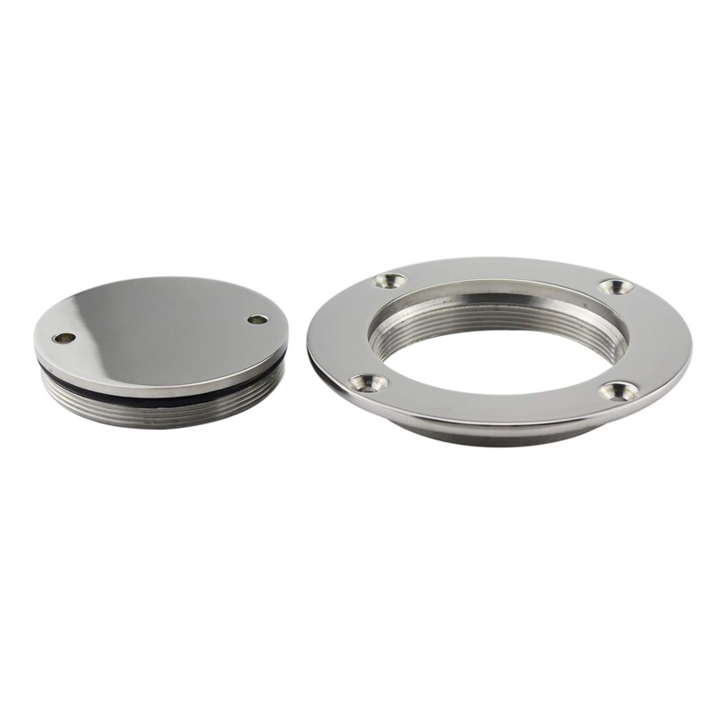 keehui Marine 316 Stainless Steel 4inch Inspection Deck Plate W/Screws