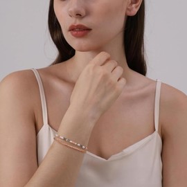 JoycuFF Inspirational Morse Code Bracelets for Women Encouragement Gifts for Women Christmas Birthday Gift for Daughter Best Friend Graduation for Her