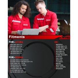 AOTPAT MAF MAF0033 Mass Air Flow Sensor for:-Honda 2009-2011 Pilot 3.5L, 2003-2012 Accord 2.4/3/3.5L, 2006-2011 Civic 1.3/1.8L, 2007-2017 Odyssey 3.5L, 2009-2010 Fit 1.5L,OE# MAF0033