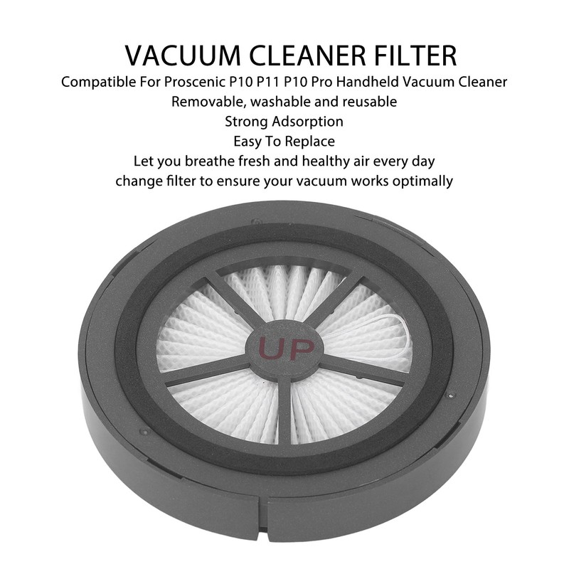 Vacuum Cleaner Accessories Filter Compatible For Proscenic P10 P11 P10