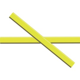 GRAPHITE Hard Lead Carpenter Pencil #2 Lumber Pencil (1) Pack of 12 PCS - Industrial Pencil Wood Flooring Marker for Wood Working Tools Marking & Concrete Marking - Neon Yellow