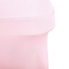 Pink Table Skirts for Rectangle Tables 8ft Spandex Table Covers