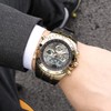 GOLDEN HOUR Luxury Military Sports Men's Watches Large Size Big