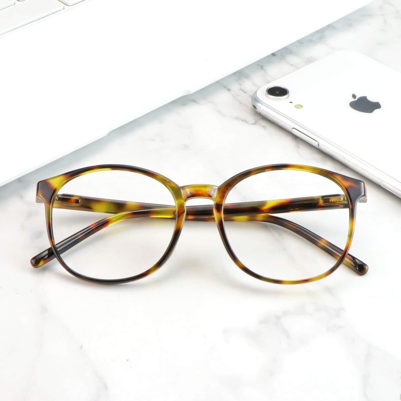 LifeArt Blue Light Blocking Glasses, Anti Eyestrain, Computer Reading Glasses,