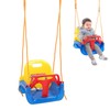 3 in 1 Indoor Swing for Kids, Anti Flip Little