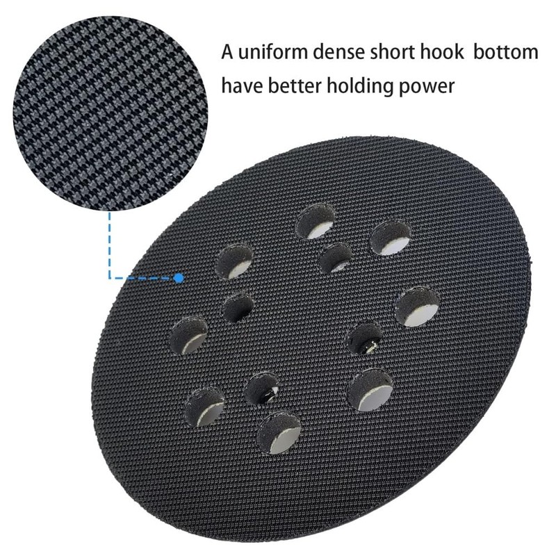 Professional Sanding Disc Backing Pad: Universal for Random Orbital Sanders