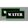 OwnTheAvenue Water Labels 7" x 3" stickers decals Ammo Storage