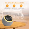 HUO JI Digital Alarm Clock with Night Light, Alarm Function