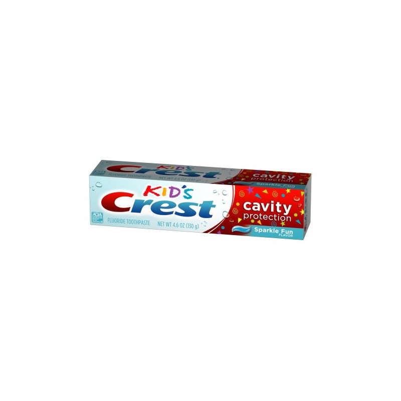 Crest Kids Cavity Protection Toothpaste, Sparkle Fun Flavor, 4.6 oz,