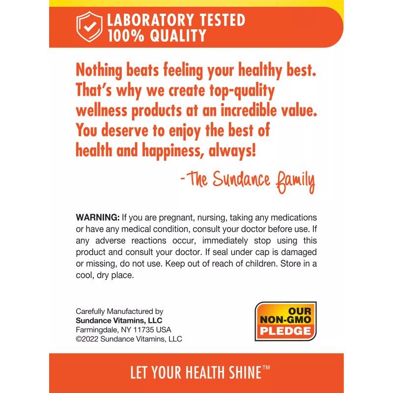 Sundance Glucosamine Chondroitin MSM and Turmeric | 60 Caplets |
