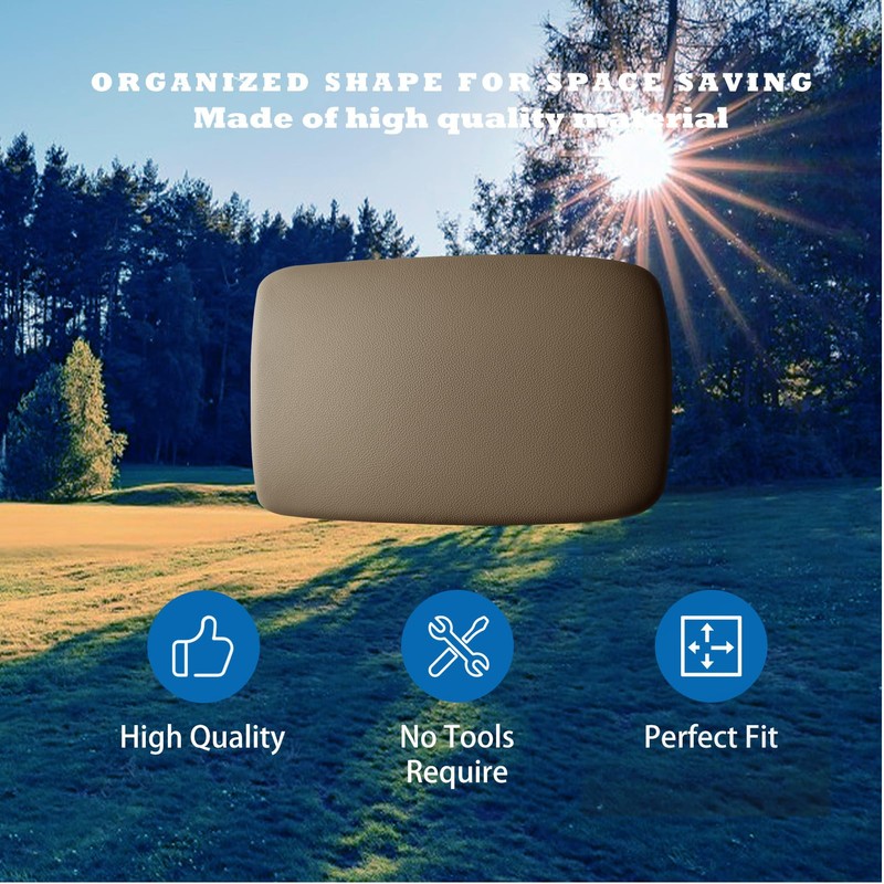 FULGURALSNAIL Center Console Lid Armrest Replacement Kit fit for Toyota