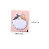 jojofuny Cute Cartoon Cat Memo Pads Portable Note Stickers for
