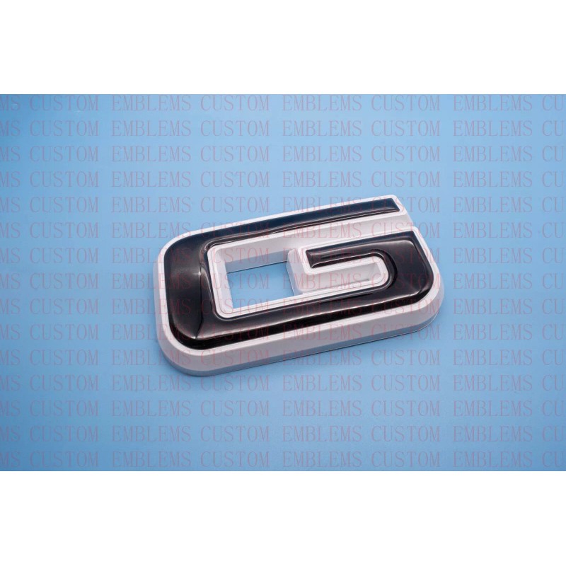 Auto Front GMC Black White Emblem Overlay 2019-2022 Sierra 1500