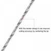sourcing map 10 Pcs 0.7mm Mini Micro Twist Drill Bits,