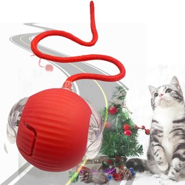 BLUEYPET BLUEYPET Automatic Interactive Rolling Cat Toys Ball for Indoor- Rechargeable Activate Dog Pet Toys for Indoor, Self-Playing Automatic Moving Kitten Toys for Cats, Durable and Safe Material