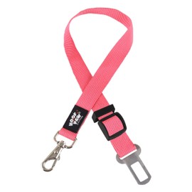 Pack of 2 | Adjustable Dog Safety Belt for Car-Dog Seat Belt for Car -Dog Car Harness | Pet Travel Accessories (Pink)