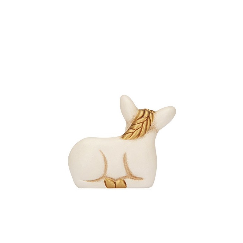 THUN - Asinello Bianco - Statuine Presepe Classico - Ceramica