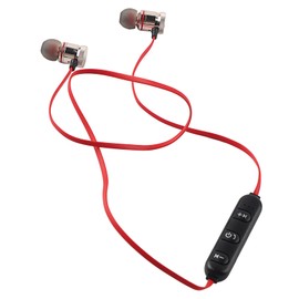 Wireless Bluetooth Sport, Magnetic Wireless Bluetooth Sports Headphones for Android Ts Helmets Headphones Headset (Gold)