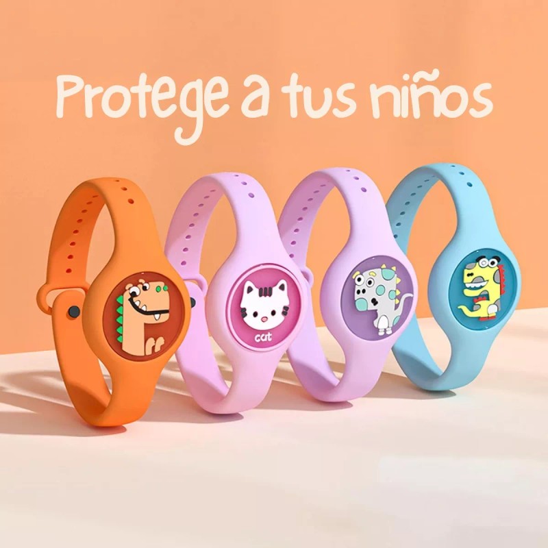 Veraly Pulsera Repelente De Mosquitos Para Niños Con Luz Led