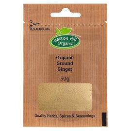 Organic Ground Ginger 50g by Hatton Hill Organic