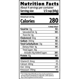 Nature's Path Organic Maple Almond Butter Protein Granola, 10 oz (Pack of 1), Non-GMO
