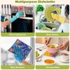 Revahope 6 Packs Swedish Dishcloths for Kitchen, Reusable Paper Towels
