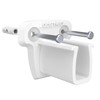 ClosetMaid 21941 Pre-Loaded 2.75-Inch Low-Profile Wall Brackets with Anchors for