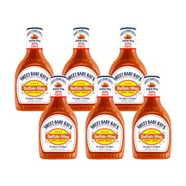 Sweet Baby Ray's Wing Sauce & Glaze - Buffalo Wing - 16 FL Ounce Bottles - Pack Of 6