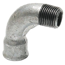 Sanitop-Wingenroth TGKR150 Malleable Iron Sheet Nummer 1 with 1 inch Inner Thread, Silver, 13100 1