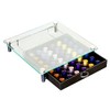 DecoBrothers Tempered Glass Coffee Pod Drawer Compatible with Nespresso Original