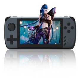 Fsjun Retro Handheld Game Console, 4.3 Inch IPS HD Display, Built in Free Classic Games, Arcade Games Emulators for Kids Adults, Support Videos, Music, Dual Gamepad, HDMI Output, 32GB TF Card