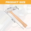 Roofing Hammer with Magnet, Slide Utility Knife, Nail Claw for