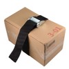 sourcing map Tie Down Strap Cam Buckle Lashing Strap 2"