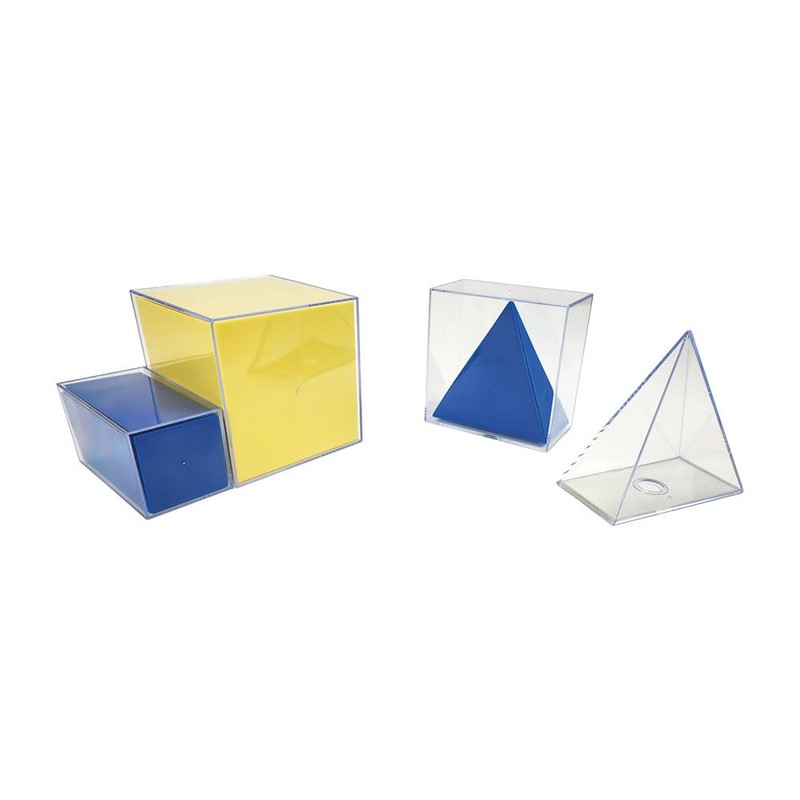 EAI Education GeoModel Jumbo Folding Geometric Shapes: 5 Sets of