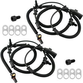 2pcs Rear ABS Wheel Speed Sensor Compatible with 2008-2011 Dodge Grand Caravan, 2009-2012 Volkswagen Routan, 2008-2011 Chrysler Town and Country ABS Sensor