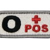 EmbTao Type O Positive Tactical Blood Type Fastener Hook &